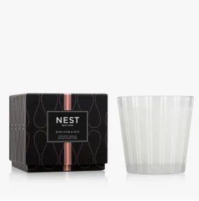 ROSE NOIR & OUD CANDLE 21 OZ (3 wick)