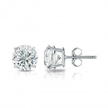 Round Diamond Studs 1.50 CT