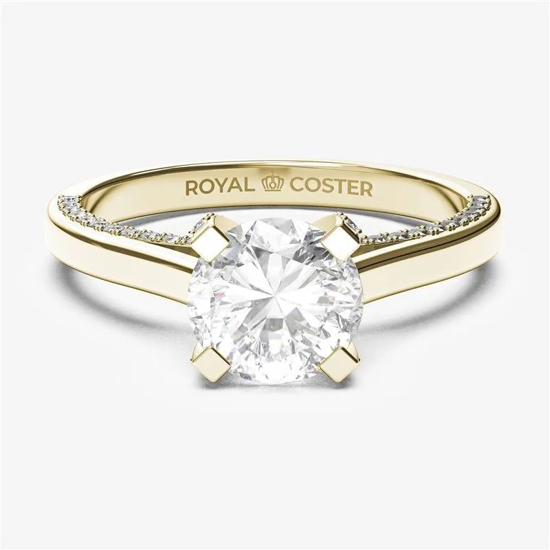 Signature C Embellished Solitaire Ring