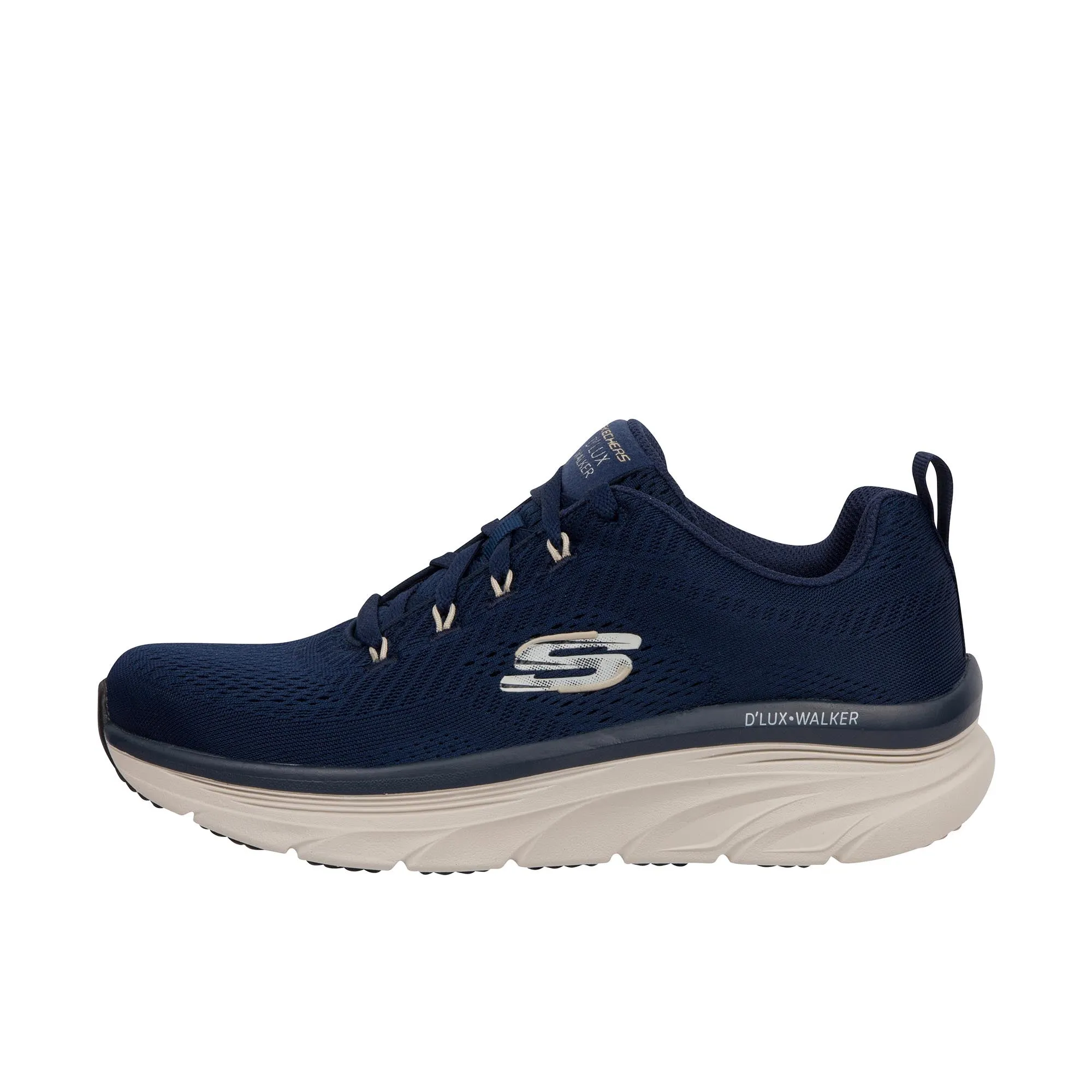 Skechers D Lux Walker Relaxed Fit Mesh MF Navy