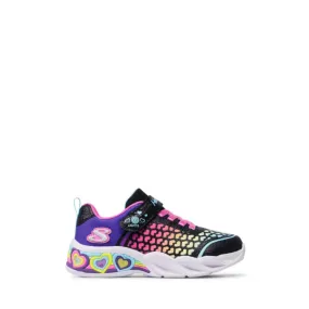 SKECHERS SNEAKERS LOVELY COLORS 302312L NERO MULTI