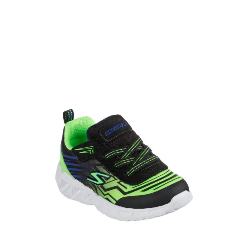 SKECHERS SNEAKERS MAVER 401503N NERO LIME