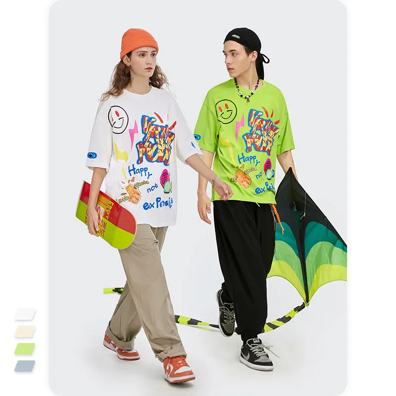 Stylish Hip Hop Oversized Printed Tshirt