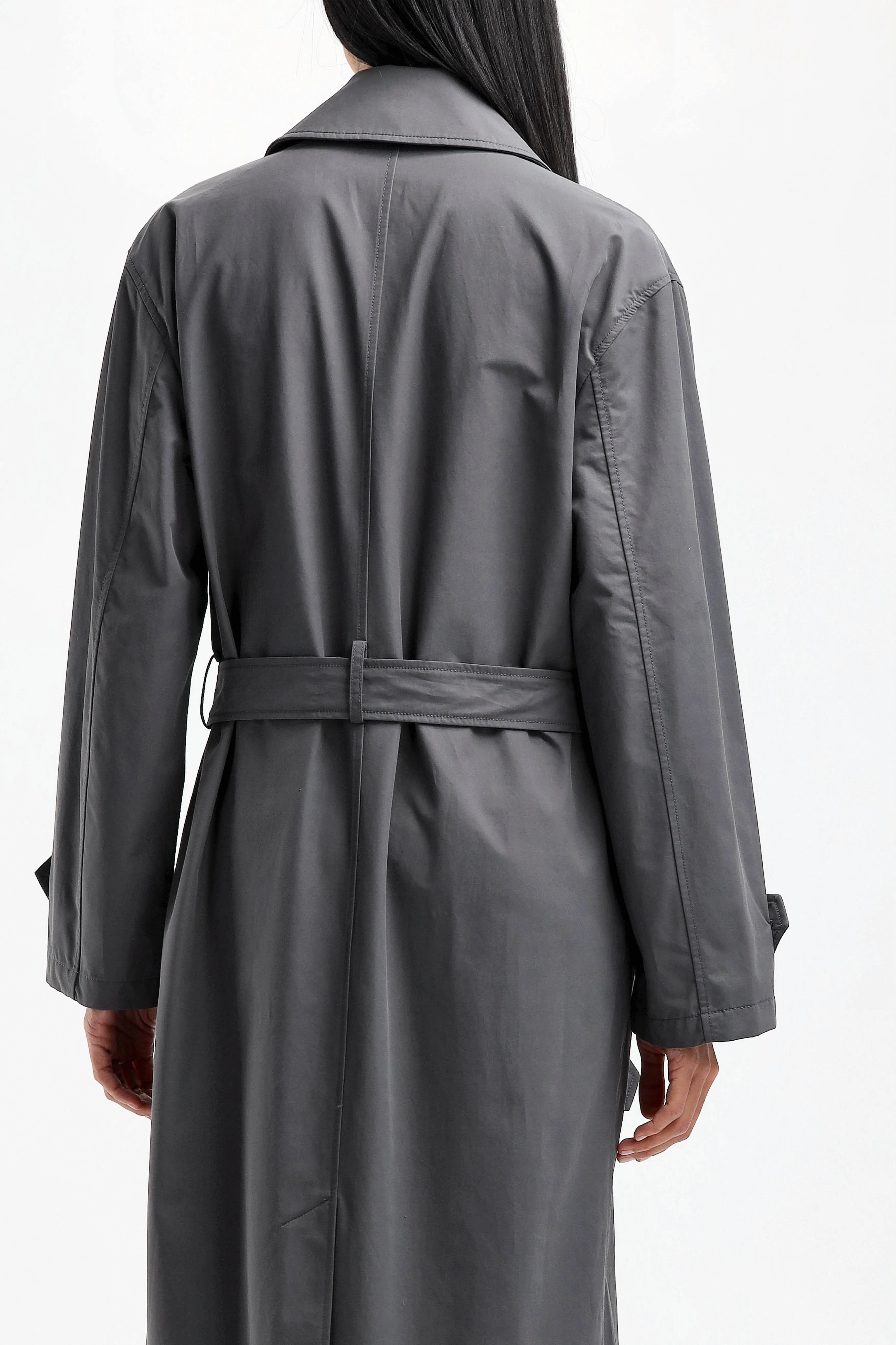 Slate Grey Trench Coat for Louis: Stylish and Versatile Outerwear