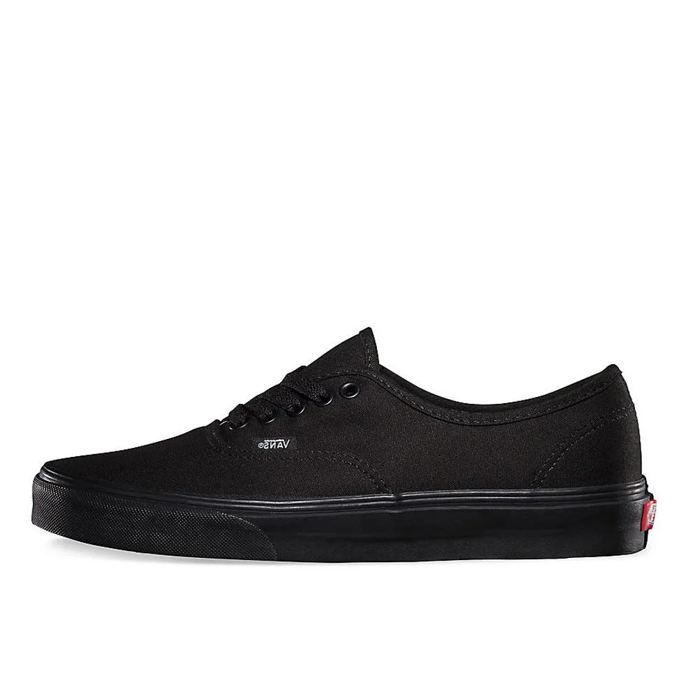 Vans Black Authentic Canvas Trainers - VN0A3-EE3BKA