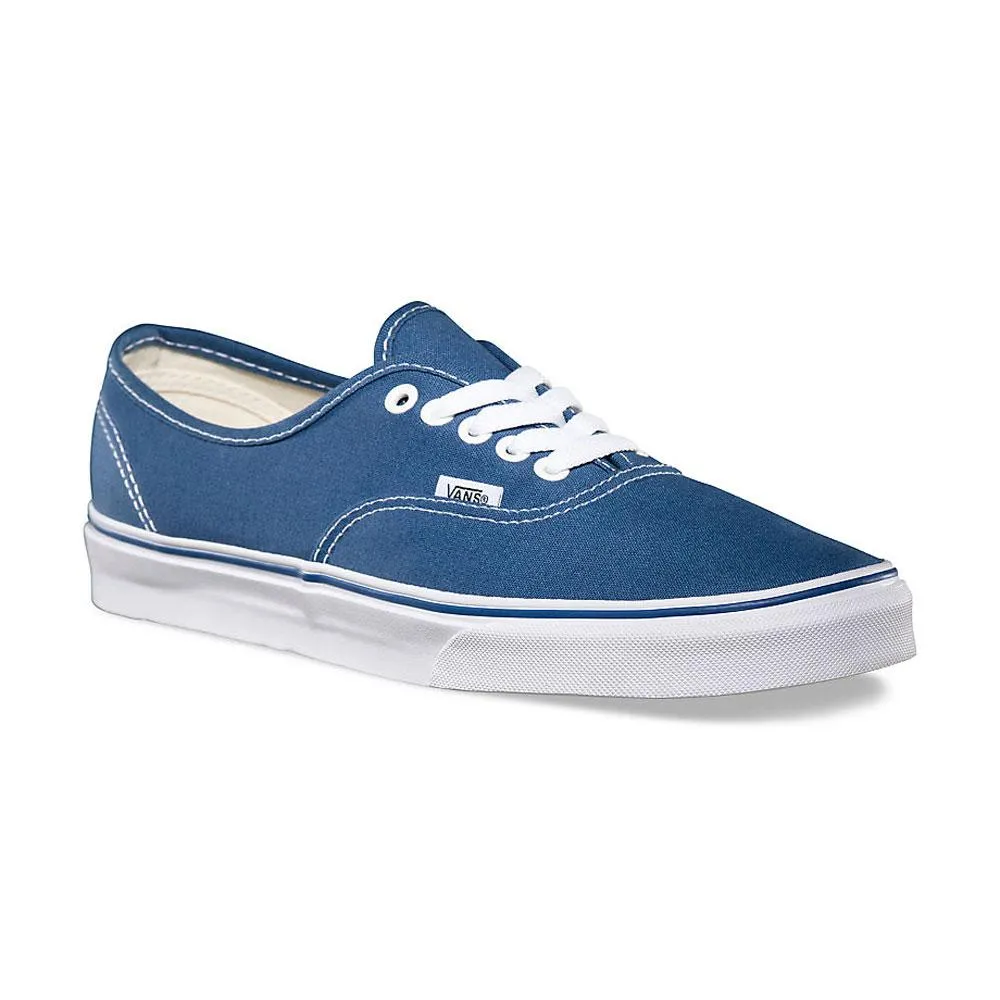 Vans Navy Authentic Canvas Trainers - VN0A3-EE3NVY