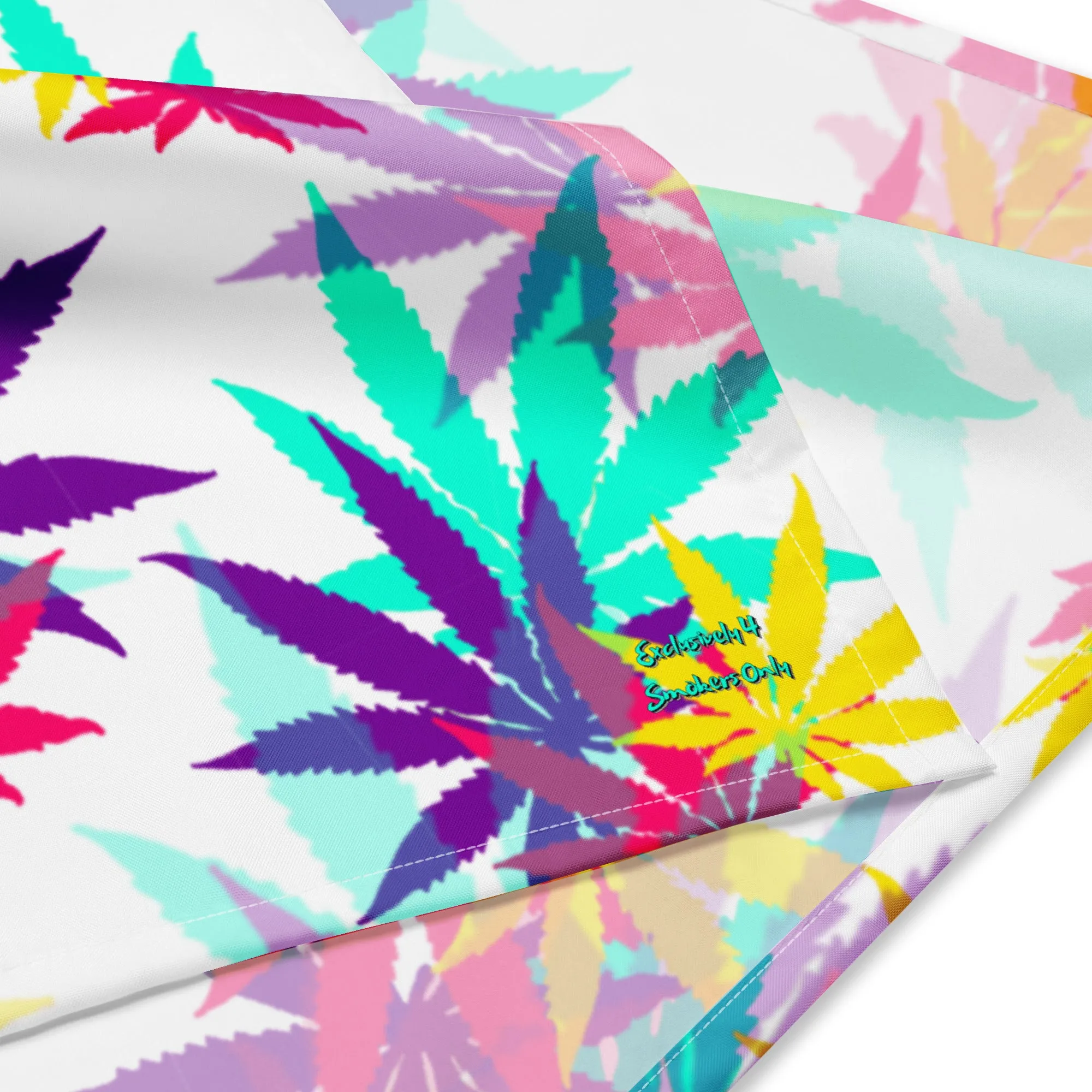 Vibrate leaf All-over print bandana