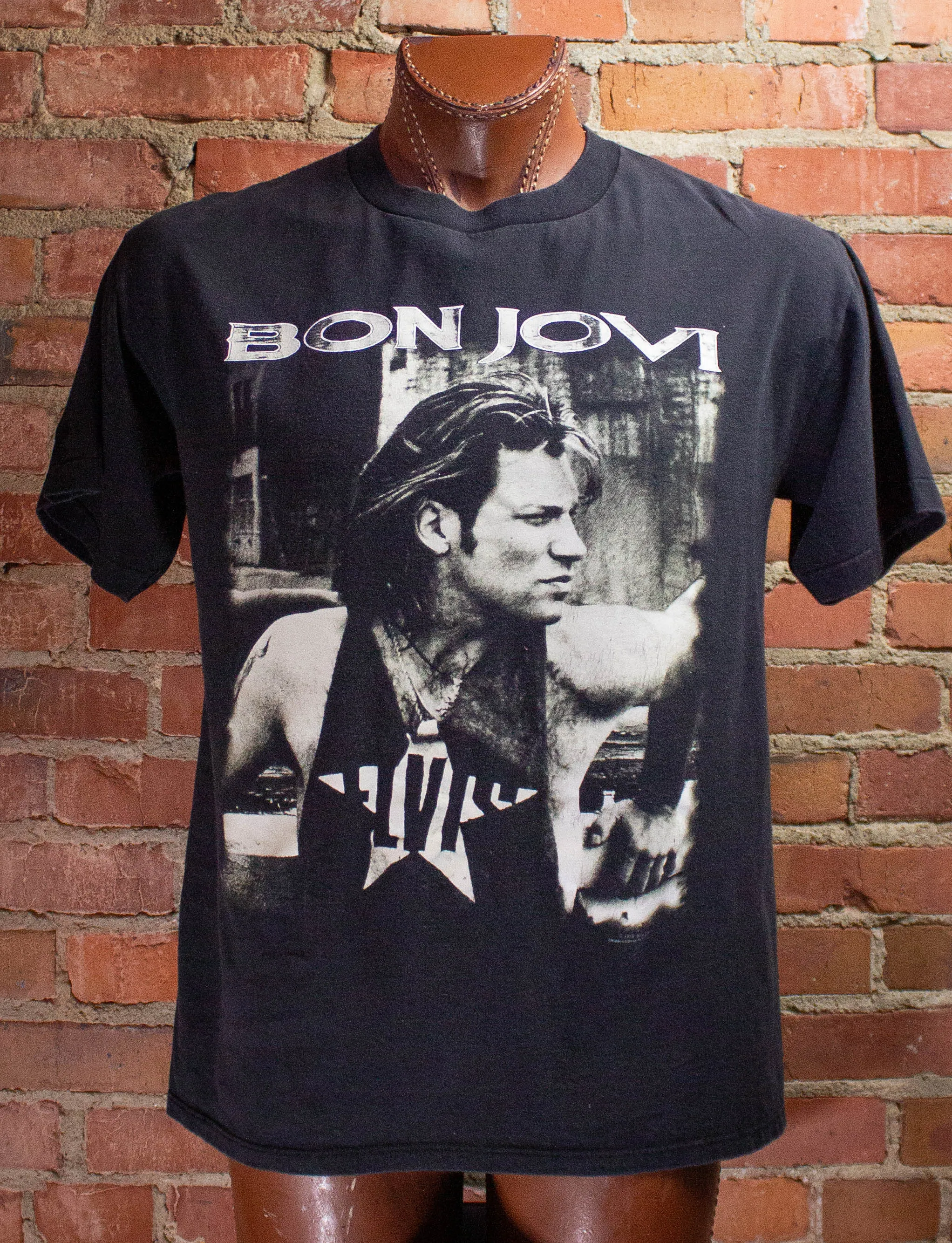 Vintage Bon Jovi Keep The Faith Concert T-Shirt 1993 L