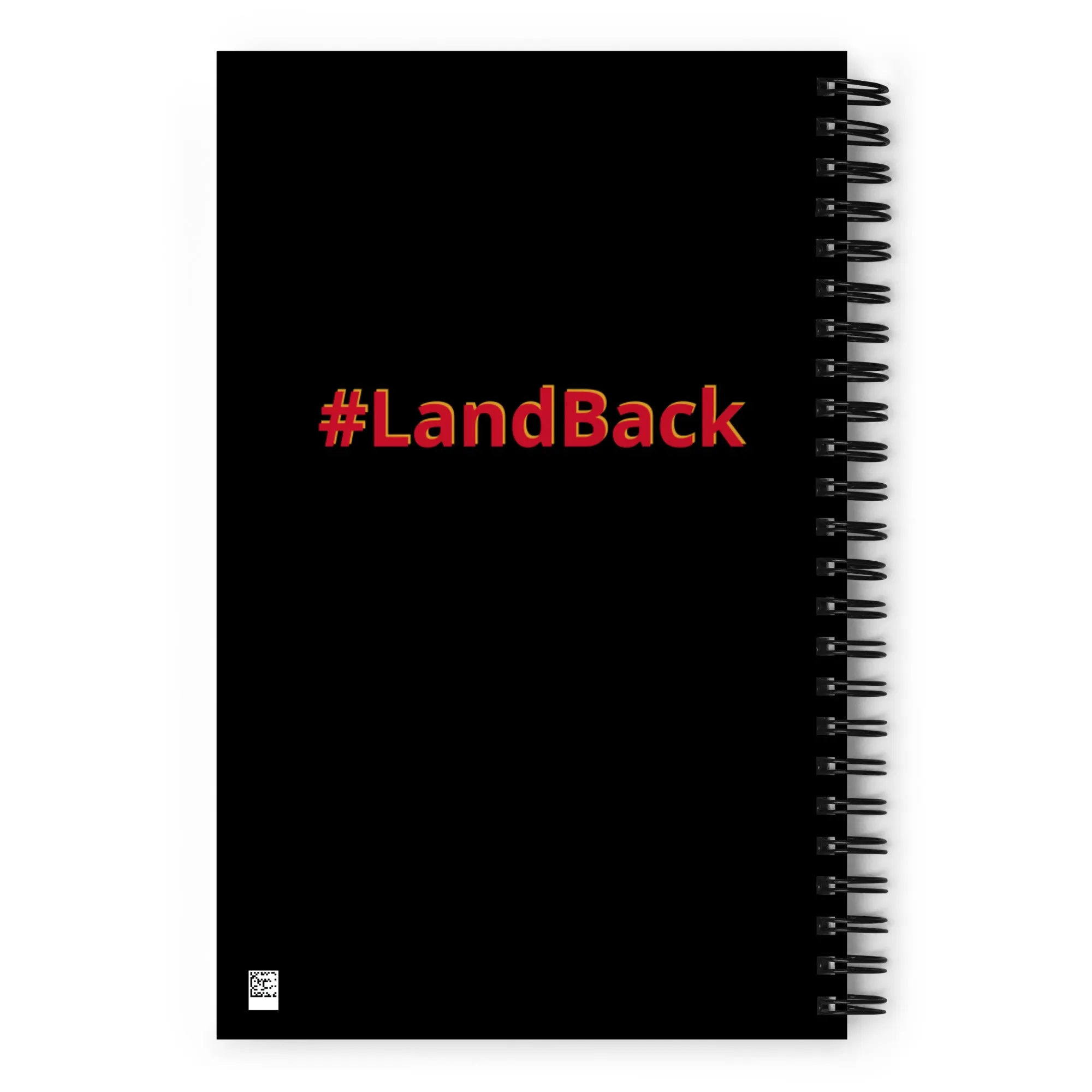 We the People #LandBack -Spiral notebook